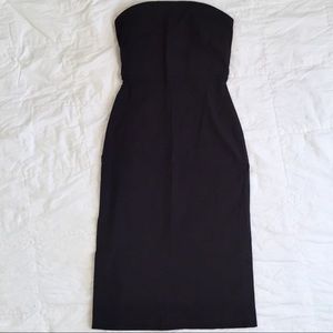 Knee Length Dual Split Cocktail Dress